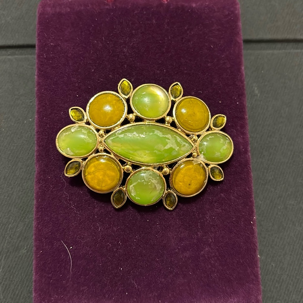 Green Brooch
